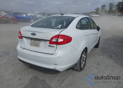 2012 Ford Fiesta Sel z USA, uszkodzony, nr VIN 3FADP4CJ6CM176986